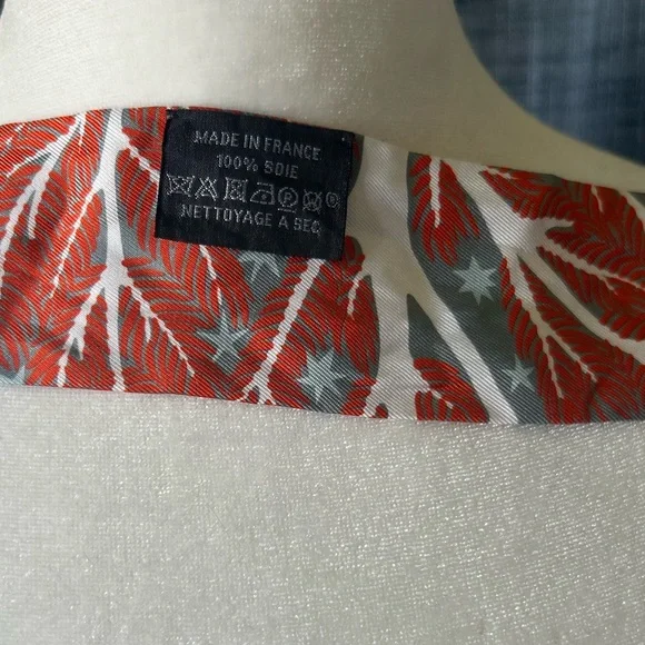 *NWOT*  RARE Auth.Hermés Sous le Charme d'Orphee Twilly Gris Acier/Rose* - Picture 3 of 4